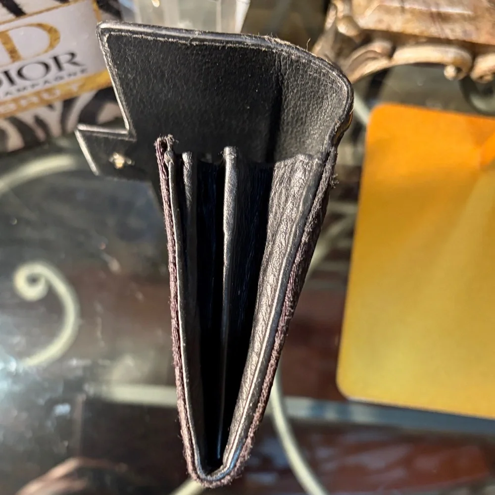Christian Dior Black Women Wallet